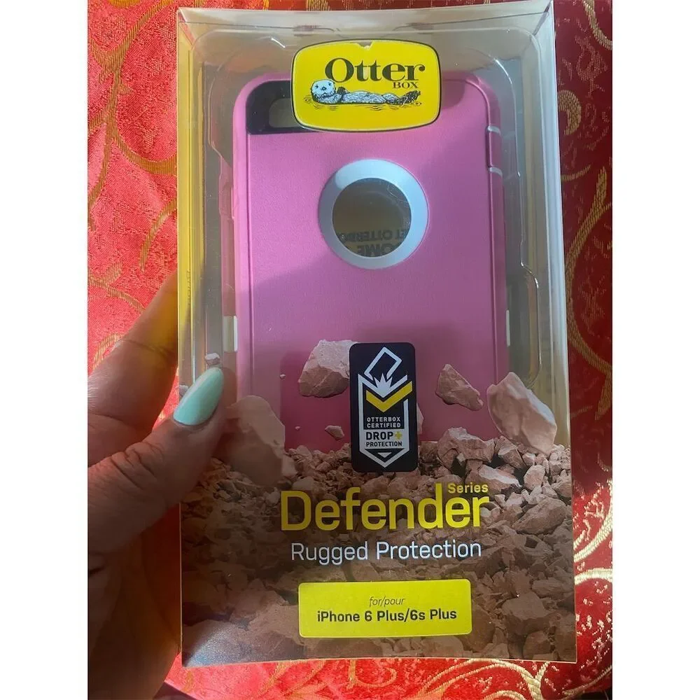 OtterBox Defender Case for iPhone 6/6s Plus Pink Rugged Protection